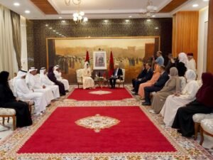 معالي نورة الكعبي تلتقي برئيس مجلس النواب في المملكة المغربية 2 معالي نورة الكعبي تلتقي برئيس مجلس النواب في المملكة المغربية