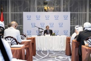 غروسي يشيد بالتجربة الإماراتية في تطوير الطاقة النووية السلمية ويؤكد أهمية الحفاظ على أمن وسلامة المنشآت النووية