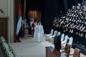 سلطان بن أحمد القاسمي يشهد حفل تخريج طالبات درجة البكالوريوس بجامعة الشارقة دفعة فصل الربيع 2026 3 سلطان بن أحمد القاسمي يشهد حفل تخريج طالبات درجة البكالوريوس بجامعة الشارقة دفعة فصل الربيع 2026