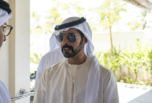 خليفة بن طحنون بن محمد يُقدِّم واجب العزاء في وفاة فاطمة هلال المزروعي 17 خليفة بن طحنون