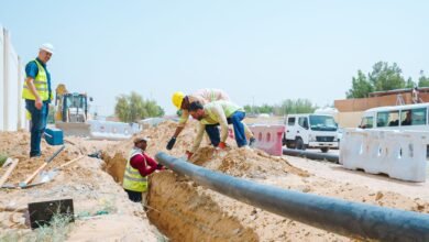 "كهرباء ومياه وغاز الشارقة" تنجز شبكات مياه جديدة بطول 37 كيلومتراً 3 كهرباء ومياه وغاز الشارقة