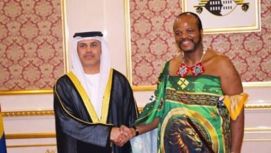 سفير الإمارات يقدم أوراق اعتماده سفيراً غير مقيم لدى مملكة إسواتيني 3 سفير الإمارات