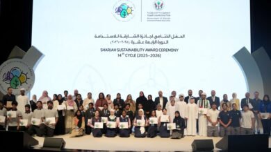 تكريم الفائزين بجائزة الشارقة للاستدامة 4 تكريم الفائزين بجائزة الشارقة للاستدامة
