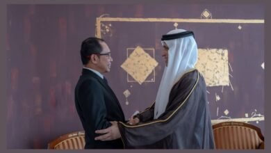 سعود بن صقر يستقبل السفير الإندونيسي لدى الدولة