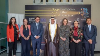 سعود بن صقر يشهد افتتاح مهرجان الفيلم الأوروبي الذي يقام للمرة الأولى برأس الخيمة