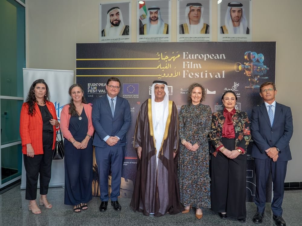 سعود بن صقر يشهد افتتاح مهرجان الفيلم الأوروبي الذي يقام للمرة الأولى برأس الخيمة 1 سعود بن صقر يشهد افتتاح مهرجان الفيلم الأوروبي الذي يقام للمرة الأولى برأس الخيمة