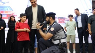 «شرطة أبوظبي» تشارك فعالية للجاليات الآسيوية للتوعية المرورية