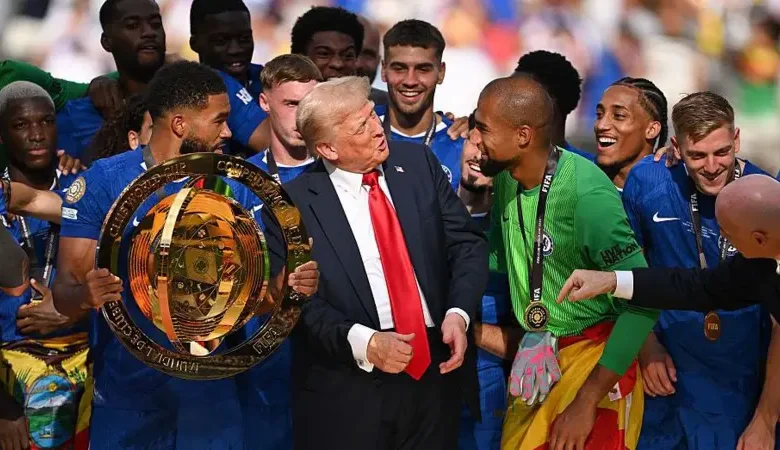 إنفانتينو يعلن حضور ترامب نهائي كأس العالم 6 ترامب