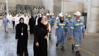 الإمارات العالمية للألمنيوم تحتفل بتدشين أكبر مصنع لإعادة تدوير الألمنيوم في الدولة 3 الإمارات العالمية للألمنيوم