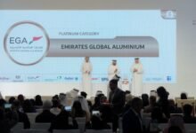 الإمارات العالمية للألمنيوم تحصل على الجائزة البلاتينية للابتكار من مجموعة دبي للجودة 9 الإمارات العالمية للألمنيوم تحصل على الجائزة البلاتينية للابتكار من مجموعة دبي للجودة