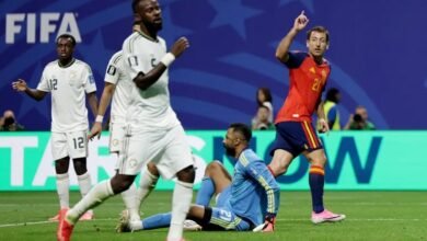 خسارة مؤلمة للسعودية من إسبانيا في كأس العالم