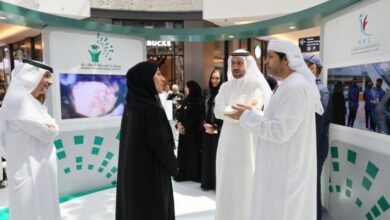 معالي «حصة بوحميد» تزور المعرض التوعوي لمكافحة المخدرات في «دبي هيلز مول»