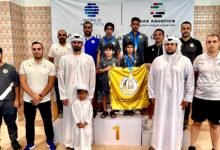 أربع ميداليات ذهبية حصدها "نادي مليحة" في بطولة "كأس الإمارات للسباحة" 20 "نادي مليحة"