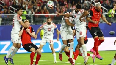 النمسا تصعق الأردن بثلاثية في كأس العالم 3 من لقاء الأردن والنمسا