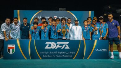مشاركة 14 ألف لاعب في بطولة دبي المفتوحة لأكاديميات كرة القدم 3 مشاركة 14 ألف لاعب في بطولة دبي المفتوحة لأكاديميات كرة القدم
