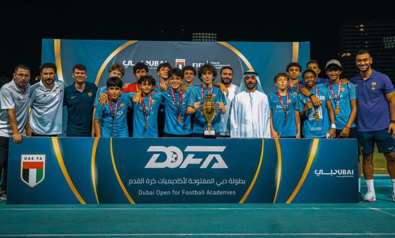 مشاركة 14 ألف لاعب في بطولة دبي المفتوحة لأكاديميات كرة القدم 12 مشاركة 14 ألف لاعب في بطولة دبي المفتوحة لأكاديميات كرة القدم