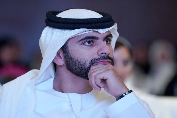 منصور بن محمد يهنئ فريق دبي على التتويج الغالي 1 منصور بن محمد