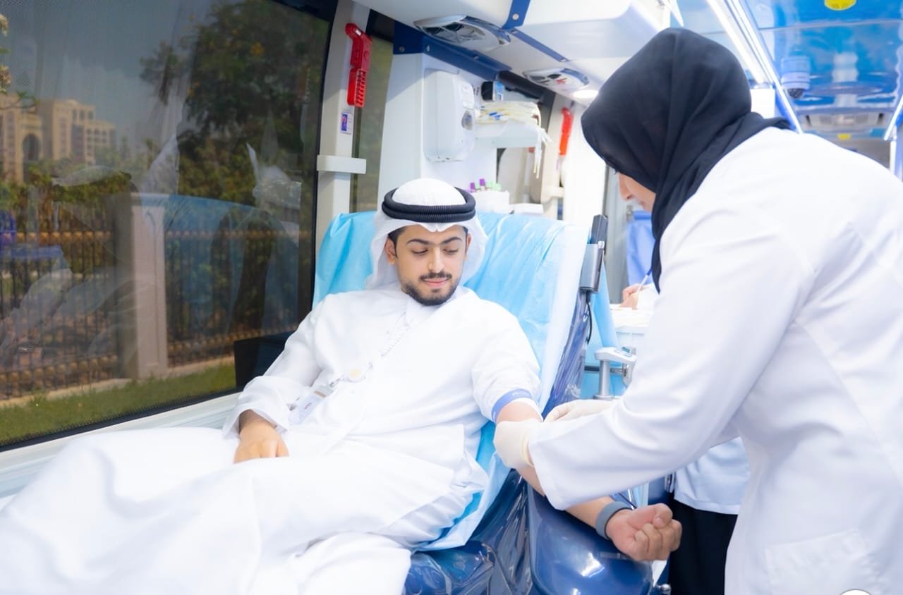 دائرة الموارد البشرية لحكومة عجمان تنظم حملة للتبرع بالدم 1 حكومة عجمان