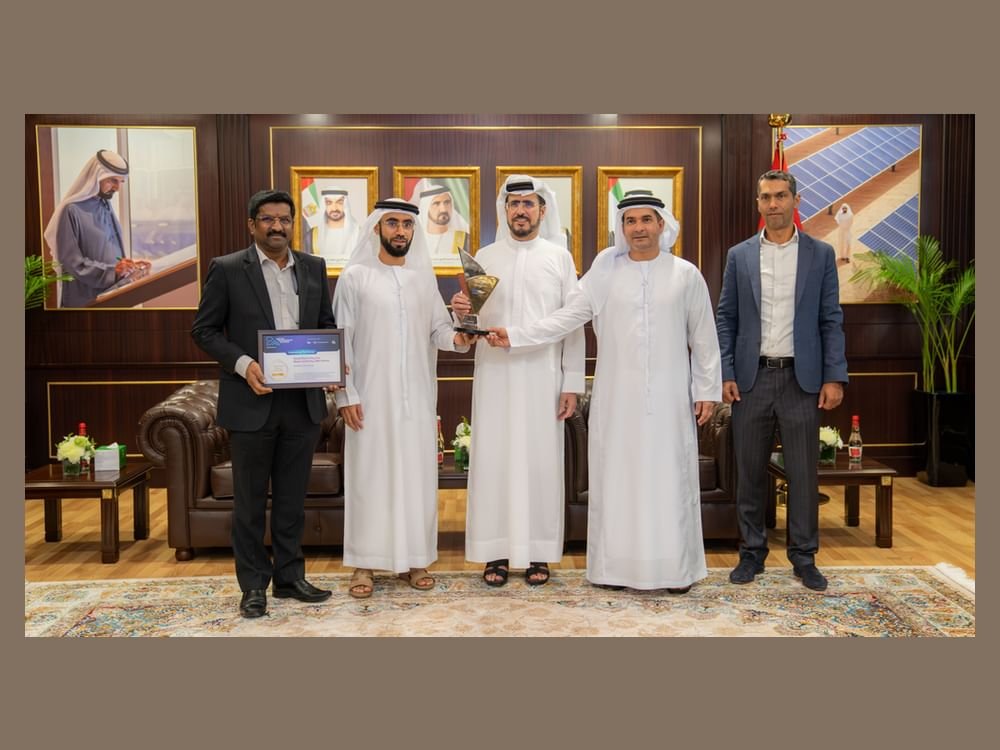 "كهرباء ومياه دبي" تفوز بجائزتين عالميتين للابتكاروالهندسة الرقمية 1 "كهرباء ومياه دبي" تفوز بجائزتين عالميتين للابتكاروالهندسة الرقمية
