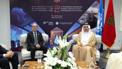 صقر غباش يبحث مع رئيس برلمان أمريكا اللاتينية والكاريبي تعزيز التعاون البرلماني 5 صقر غباش يبحث مع رئيس برلمان أمريكا اللاتينية والكاريبي تعزيز التعاون البرلماني