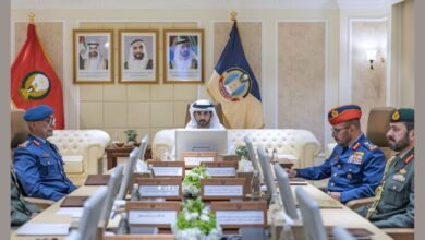 حمدان بن محمد يترأّس الاجتماع الثاني لمجلس الدفاع لعام 2026