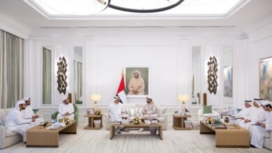 حمدان بن زايد يطلع على خطط تطوير الرياضة في الظفرة
