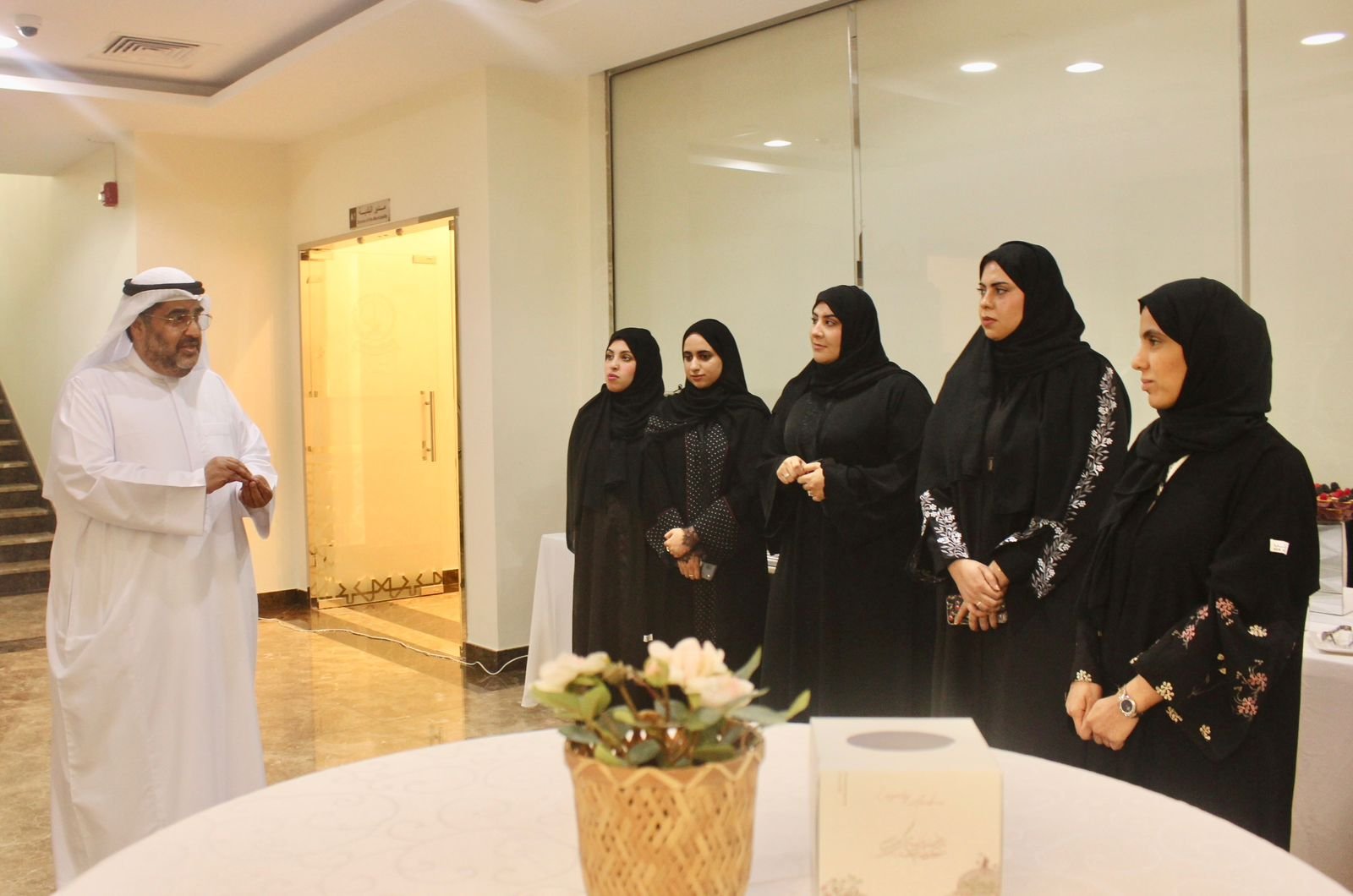 بلدية الحمرية تحتفي بموظفيها عقب إجازة عيد الأضحى وتبارك للعائدين من الحج 1 بلدية الحمرية