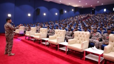 نائب مدير قطاع المهام الخاصة يتفقد التدريب التخصصي لمجندي الخدمة الوطنية الـ(24)