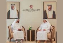 سفير الإمارات يلتقي وزير البيئة والتغير المناخي القطري