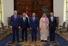 الرئيس المصري يؤكد ضرورة ضمان أمن الخليج والعرب في الاتفاق النهائي بين أمريكا وإيران 38 الرئيس المصري يؤكد ضرورة ضمان أمن الخليج والعرب في الاتفاق النهائي بين أمريكا وإيران