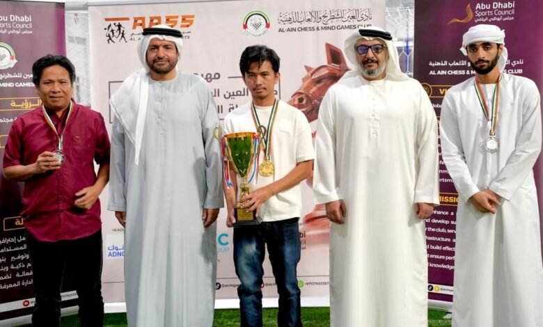 اختتام مهرجان صيف العين الدولي للشطرنج 9 اختتام مهرجان صيف العين الدولي للشطرنج