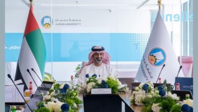 عمار بن حميد يترأس اجتماع مجلس أمناء جامعة عجمان ويطّلع على إنجازاتها الأكاديمية 3 عمار بن حميد يترأس اجتماع مجلس أمناء جامعة عجمان ويطّلع على إنجازاتها الأكاديمية