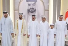 حاكم أم القيوين يحضر حفل زفاف محمد عبدالحميد صديقي