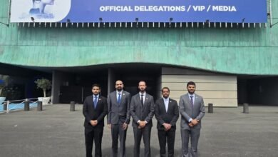 وفد من "شرطة أبوظبي" يزور معرض يوروساتوري 2026 في باريس