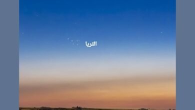 طلوع الثريا في سماء الدولة 7 يونيو لمدة 13 يوماً