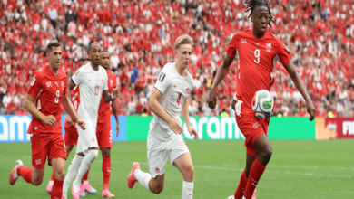 سويسرا تحبط كندا وتتأهلان معًا إلى دور 32 لكأس العالم