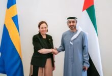 عبدالله بن زايد يستقبل وزيرة خارجية السويد ويبحثان العلاقات الثنائية والتطورات الإقليمية