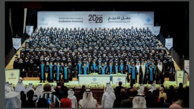 أكاديمية الشارقة للتعليم تحتفي بتخريج 641 طالباً وطالبة ضمن الدفعة الرابعة 3 أكاديمية الشارقة للتعليم تحتفي بتخريج 641 طالباً وطالبة ضمن الدفعة الرابعة