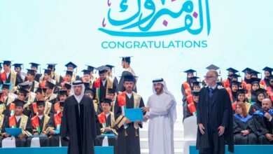 تخريج الدفعة السادسة من طلبة مدارس الإمارات الوطنية بمجمع رأس الخيمة 1 تخريج الدفعة السادسة من طلبة مدارس الإمارات الوطنية بمجمع رأس الخيمة