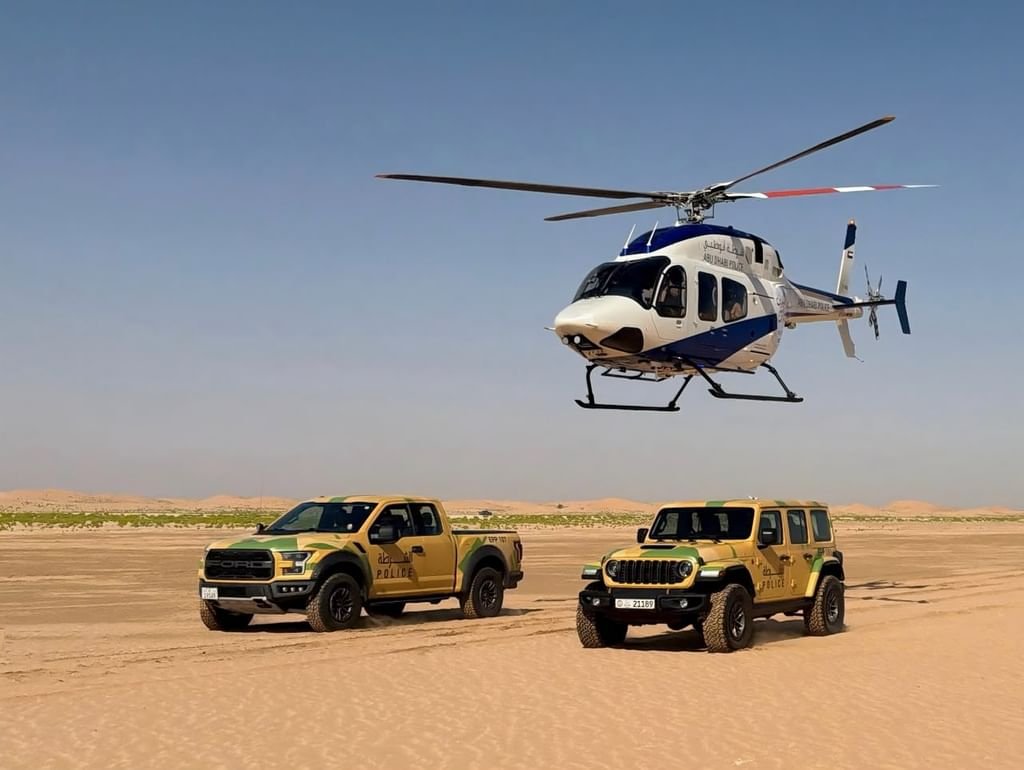 شرطة أبوظبي تعزز حماية الحياة الفطرية والاستدامة عبر دوريات الشرطة البيئية 1 شرطة أبوظبي تعزز حماية الحياة الفطرية والاستدامة عبر دوريات الشرطة البيئية
