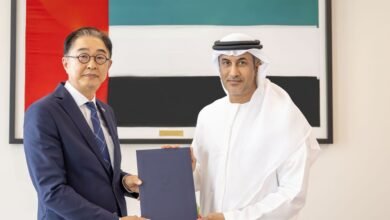 معالي سعيد بن مبارك الهاجري يتسلّم نسخة من أوراق اعتماد سفير جمهورية كوريا لدى الدولة 2 معالي سعيد بن مبارك الهاجري يتسلّم نسخة من أوراق اعتماد سفير جمهورية كوريا لدى الدولة