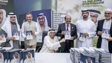 نهيان بن مبارك يحضر توقيع وإطلاق النسخة الهندية من كتاب "صاحب السمو الشيخ محمد بن زايد آل نهيان.. إضاءات في مسيرة رجل الإنسانية"