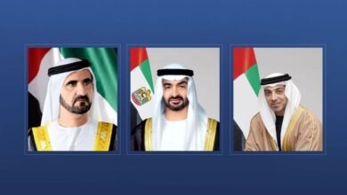 رئيس الدولة ونائباه يعزون أمير قطر في ضحايا حادث منطقة رأس لفان الصناعية 3 رئيس الدولة ونائباه يعزون أمير قطر في ضحايا حادث منطقة رأس لفان الصناعية