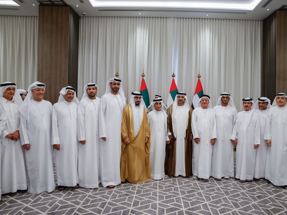 سعيد بن مكتوم يحضر أفراح السويدي والجناحي 1 سعيد بن مكتوم يحضر أفراح السويدي والجناحي