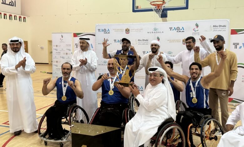 "دبي لأصحاب الهمم" يتوج بطلاً لدوري السلة 3×3 للموسم الثالث تواليًا
