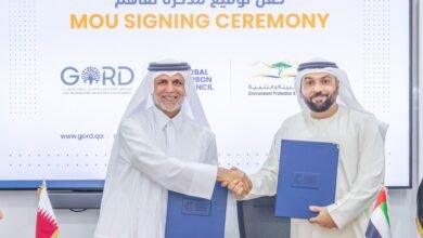 بيئة رأس الخيمة توقع مذكرة تفاهم مع"جورد" والمجلس العالمي للبصمة الكربونية لتعزيز العمل المناخي 2 بيئة رأس الخيمة توقع مذكرة تفاهم مع"جورد" والمجلس العالمي للبصمة الكربونية لتعزيز العمل المناخي