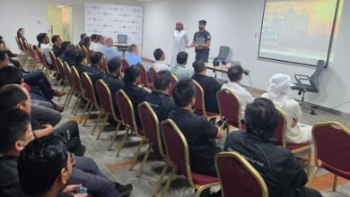 شرطة أبوظبي تُعزز الوعي المروري لدى موظفي مجموعة الفهيم للسيارات 2 شرطة أبوظبي