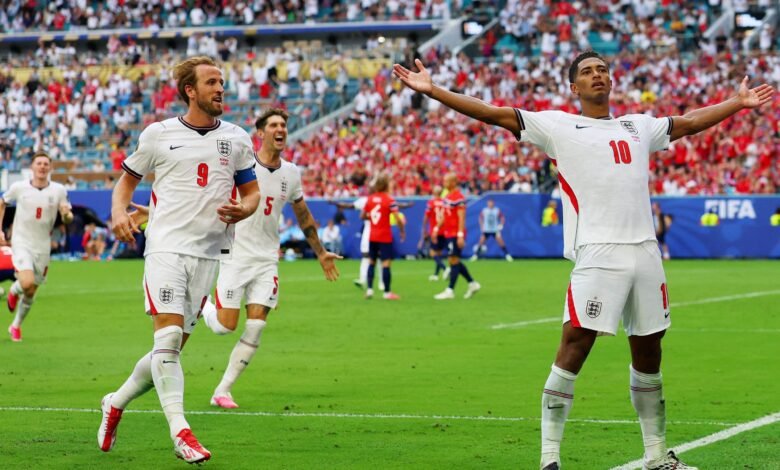 إنجلترا تبلغ نصف نهائي كأس العالم بعد فوزها على النرويج 9 إنجلترا
