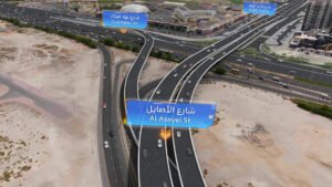 طرق دبي تفتتح جسراً رئيساً ضمن مشروع تطوير شارعي عود ميثاء والأصايل