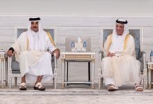 حاكم رأس الخيمة يعزّي أمير قطر في وفاة حمد بن خليفة آل ثاني 40 حاكم رأس الخيمة